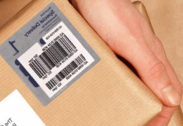 Royal Mail Special Delivery sticker
